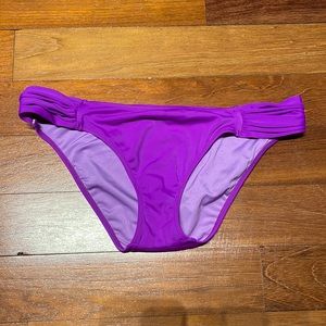 Purple bathing suit bottom